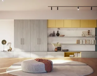 Parete Attrezzata Living LV719 di Giessegi