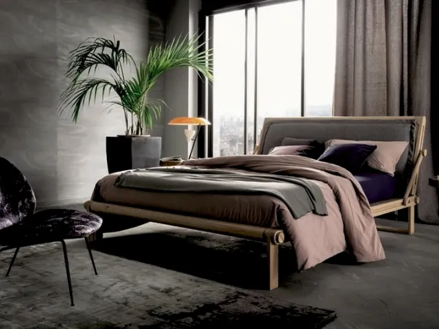 Letto con testiera reclinabile Tecno di Alta Corte