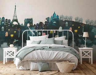 Carta da parati Paris di Instabilelab