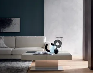 Tavolino Trasformabile con top effetto Malta Ares Mega di Altacom