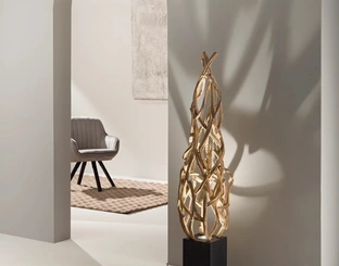 Lampada da terra in legno Epigea di FAN Europe