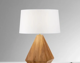 Lampada da tavolo in legno Munari di FAN Europe