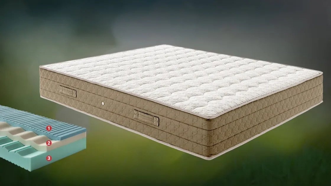 Materasso in memory foam Aries Tradizionale di Ideare
