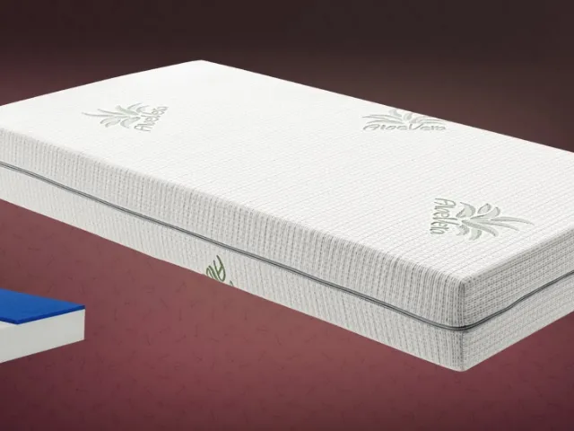 Materasso in memory foam Baby Aloe Memory pensato per i più piccoli di Ideare
