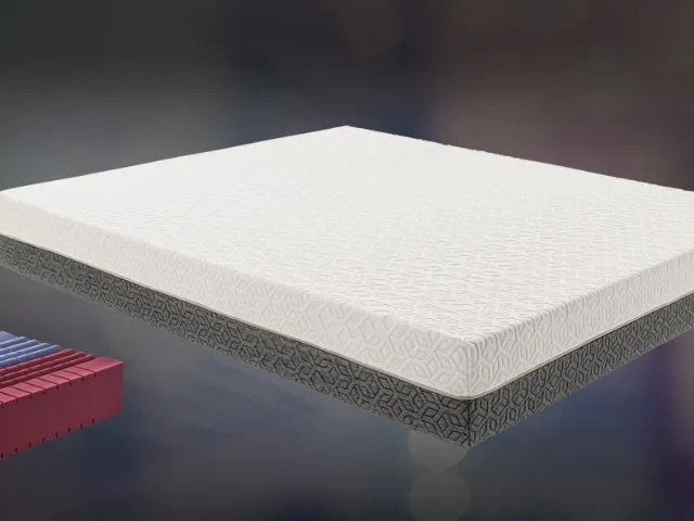 Materasso in poliuretano Dual Slim di Ideare