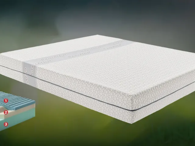 Materasso in memory foam Sanimed di Ideare