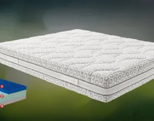Materasso in memory foam Trio di Ideare