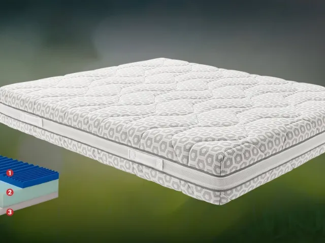 Materasso in memory foam Trio di Ideare