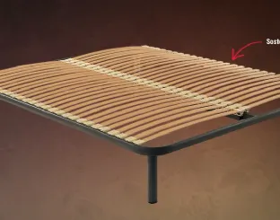 Linea Letto anatomica in metallo Agata di Ideare