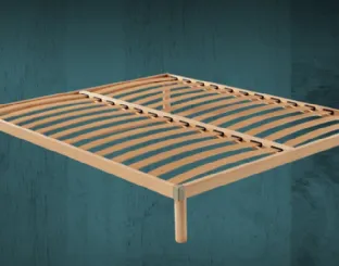 Rete Letto ortopedica in legno Sorrento di Ideare