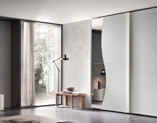 Armadio con anta scorrevole Twist di Maronese