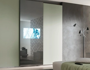 Armadio con TV Wallblog di Maronese