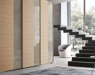 Armadio con anta scorrevole Zen di Maronese