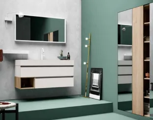 Mobile da Bagno sospeso in melaminico 45 02 di Birex