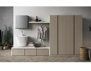 Mobile da Lavanderia in laccato opaco Idrobox 05 di Birex