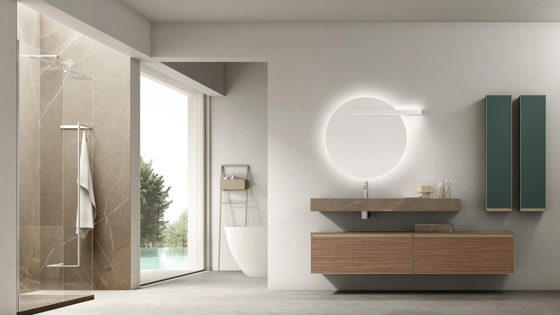 Mobile da Bagno sospeso Shape 37 di Arcom
