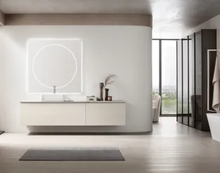 Mobile da Bagno sospeso Soul 21 in rovere di Arcom