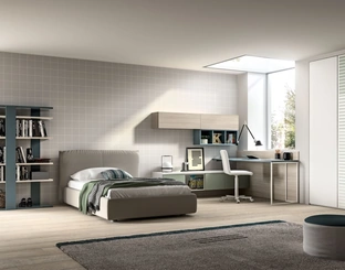 Cameretta per ragazzi Room 101 di Zg Mobili