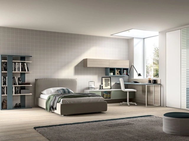 Cameretta per ragazzi Room 101 di Zg Mobili
