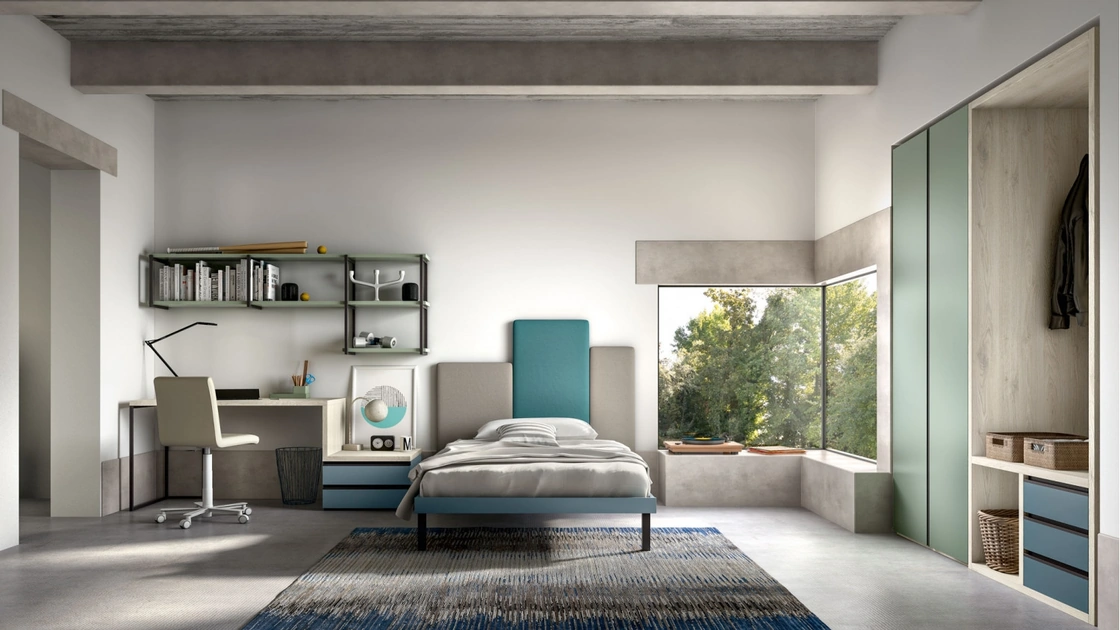 Cameretta per ragazzi Room 106 di Zg Mobili