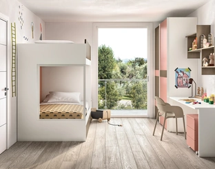 Cameretta con letti a castello 215 di Zg Mobili
