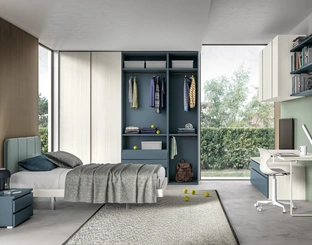 Cameretta per Ragazzi Generazione Z 203 di Zg Mobili