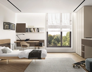 Cameretta per ragazzi Generazione Z 204 di Zg Mobili