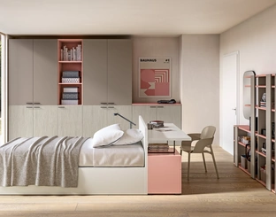 Cameretta per ragazzi Generazione Z 205 di Zg Mobili