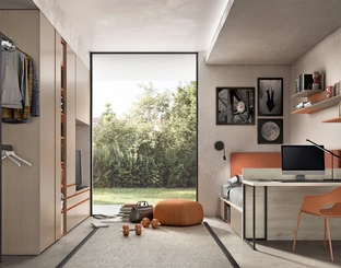 Cameretta per Ragazzi Generazione Z 206 di Zg Mobili