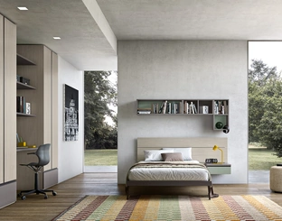 Cameretta per ragazzi Generazione Z 207 di Zg Mobili