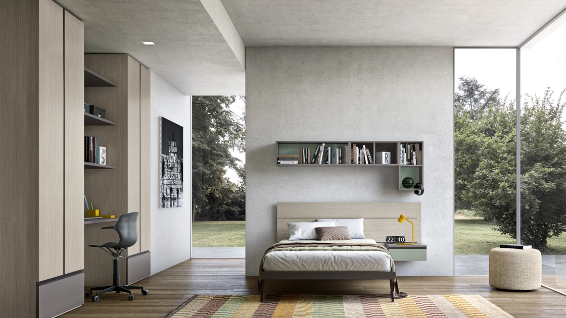 Cameretta per ragazzi Generazione Z 207 di Zg Mobili