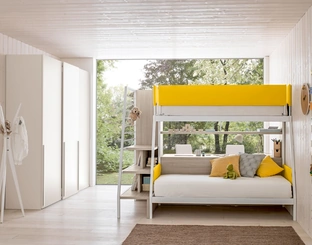 Camera per bambini con letto a castello Room 155 di Zg Mobili
