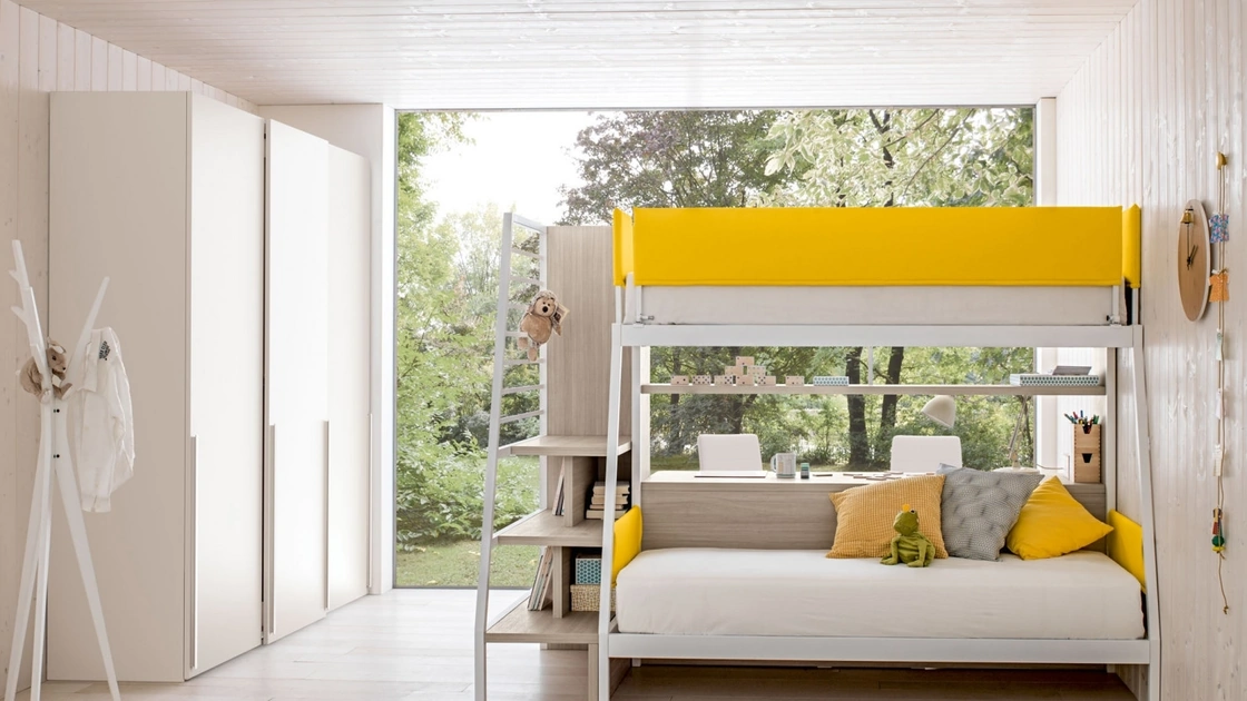 Camera per bambini con letto a castello Room 155 di Zg Mobili