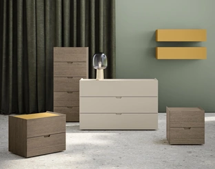 Gruppo Notte Net in legno o laccato di Morassutti