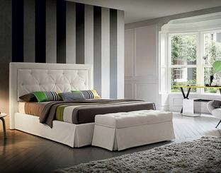 Letto in tessuto Adrian di Felis