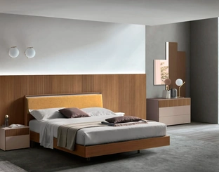 Letto con testiera Aida di Maronese