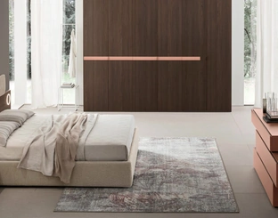 Letto Bumpy Imbottito di Maronese