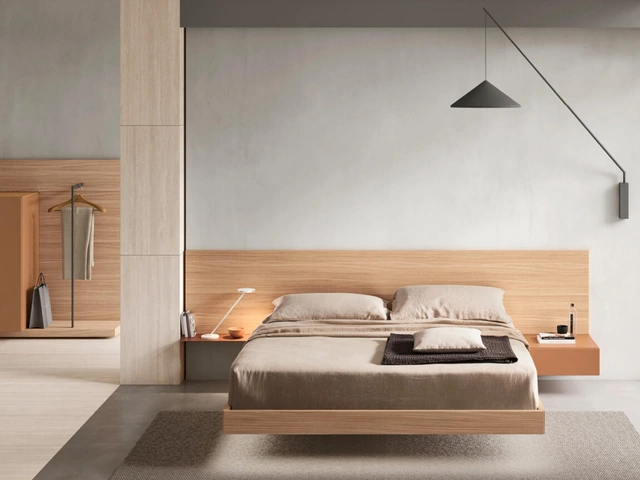 Letto con testiera Bumpy di Maronese