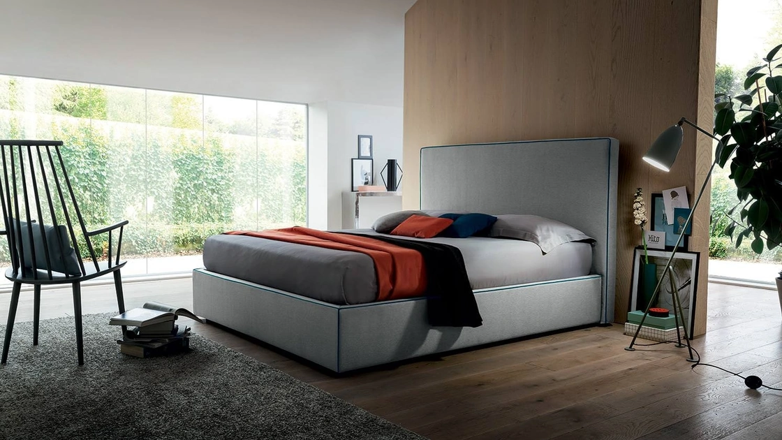 Letto con testiera Charles di Felis