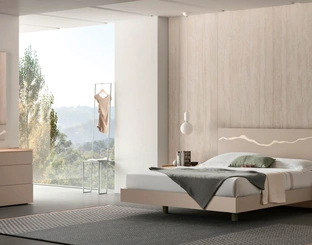 Letto Flash con testiera di Maronese