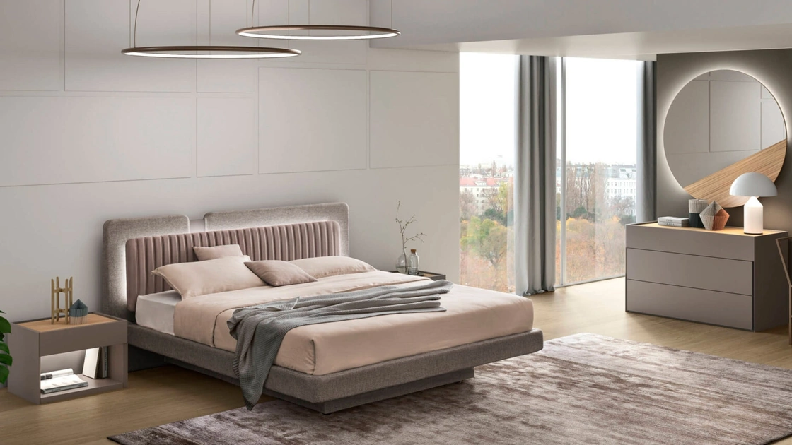 Letto imbottito Ginger di Maronese