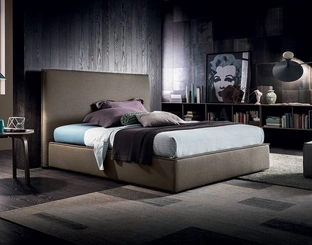 Letto in tessuto Miller di Felis