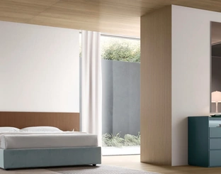 Letto matrimoniale Seta di Maronese