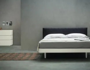 Letto imbottito Simply Cuciture di Morassutti