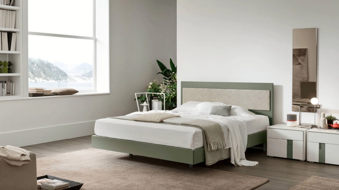 Letto con testiera Sky di Maronese