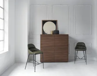 Madia Pica Legno Impiallacciato 2 di Bontempi