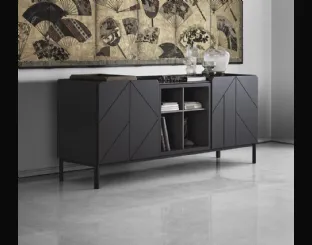 Madia Pica Legno Laccato Decorato 2 di Bontempi