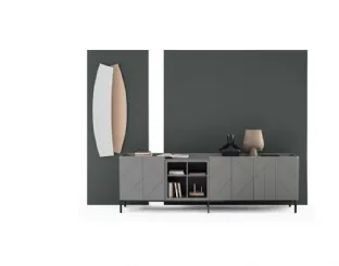 Madia Pica Legno Laccato Decorato 4 di Bontempi