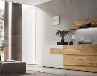 Madia Scuderia 02 in legno e laccato di Maronese