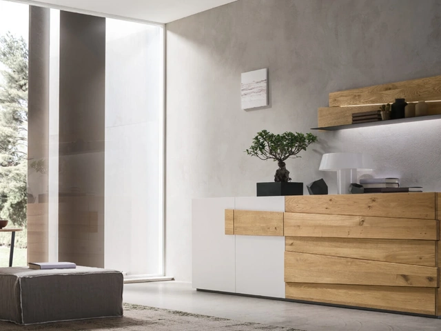 Madia Scuderia 02 in legno e laccato di Maronese